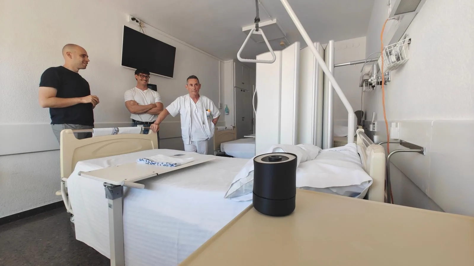 NeumaCare's first real-world usability test — at Hospital Althaia in Manresa