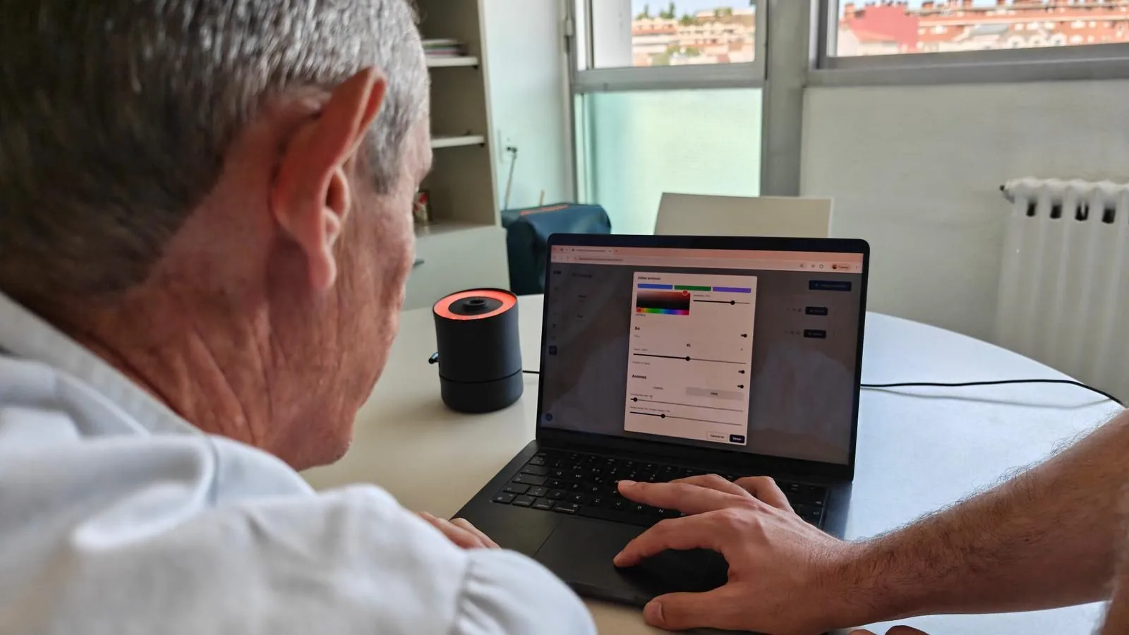Fine-tuning NeumaCare's light, sound and scent protocols with the medical team