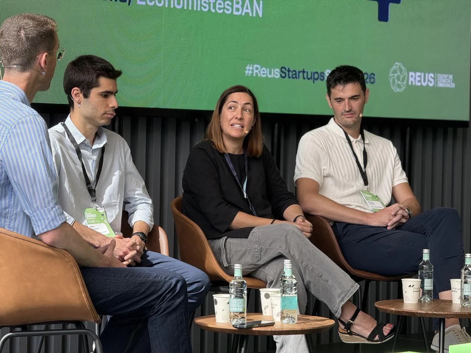 Panel discussion with investors and mentors at the Reus Start-Ups Summit