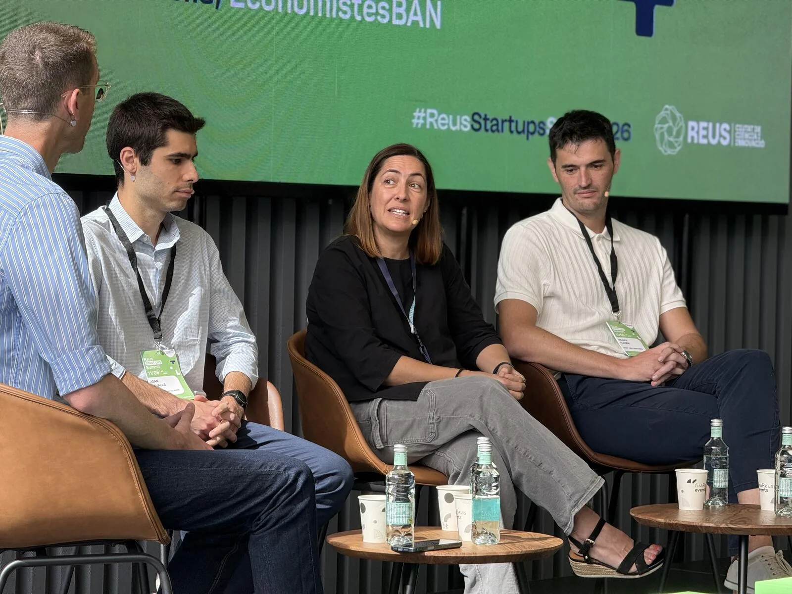 Taula de debat amb inversors i mentors al Reus Start-Ups Summit